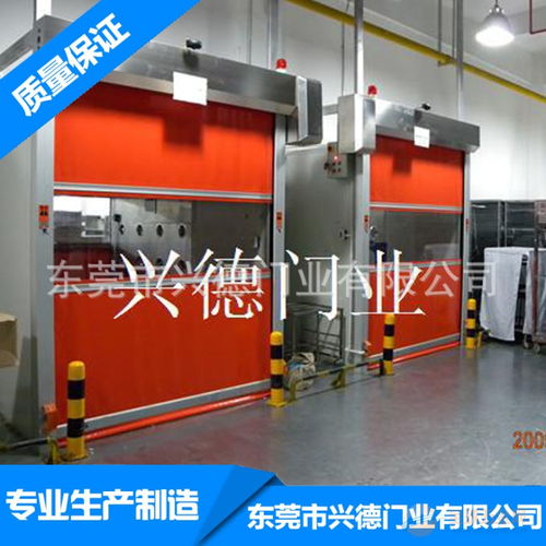 中山快速门 自动化、抗风与专业化服务在建筑材料加工行业的应用